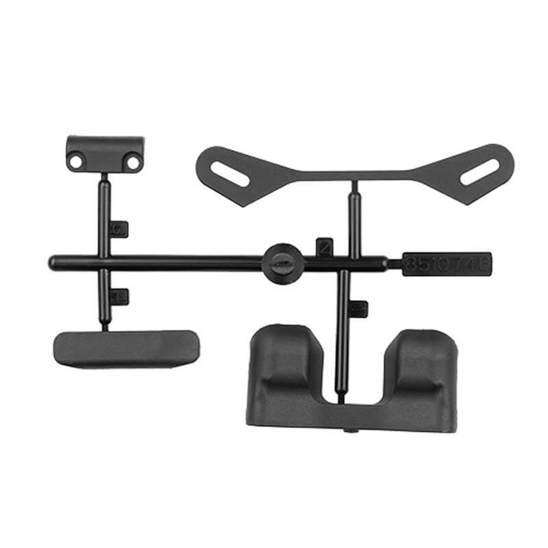 Team Associated Rc10b84 Shock Tower Covers And Bumper Set