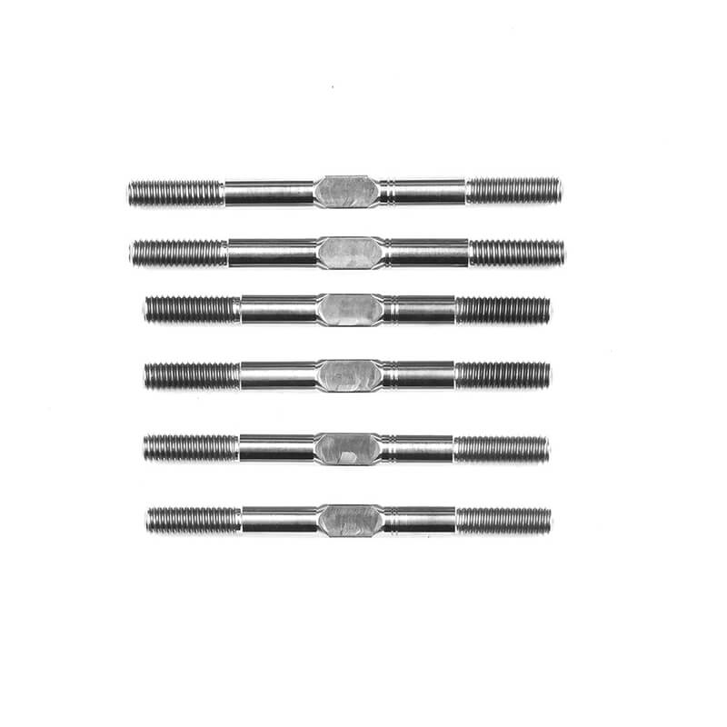 Team Associated Rc10b84 Ft Titanium Turnbuckle Set