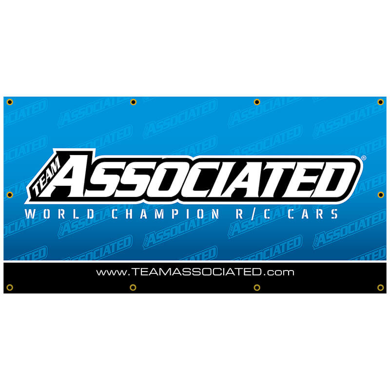Team Associated Vinyl Banner 60 X 30