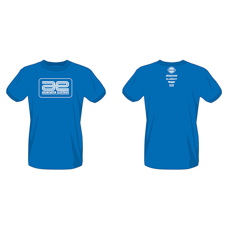 Team Associated Heritage T-shirt Blue (xxl)