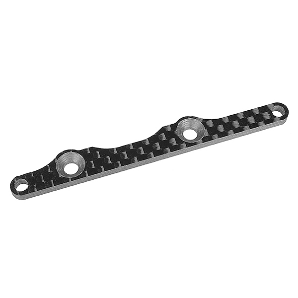 Corally Rear Wing Bulkhead Plate Fsx10 Graphite 2.5mm 1 Pc