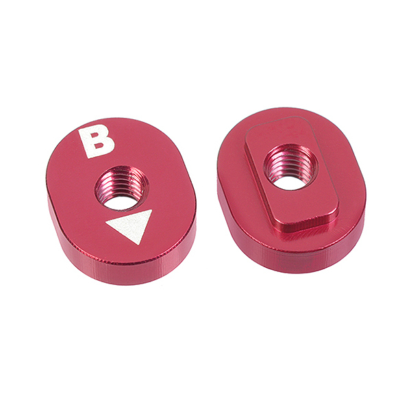 Corally Alum. Excentric Camber Nut B 0.5 1.5 2 Pcs
