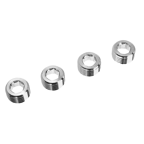 Corally Aluminum Adjusting Nut M10x1 4 Pcs