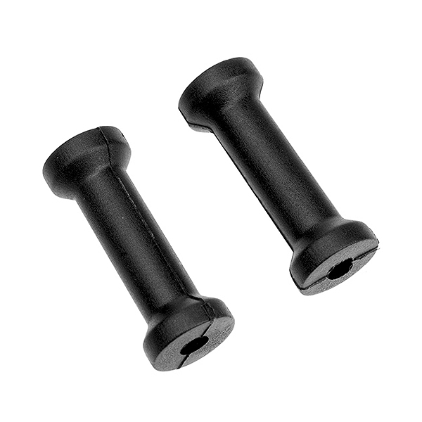 Corally Composite Body Mount Spacer Rear 2 Pcs