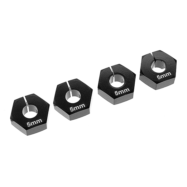 Corally Wheel Hex Adapter Alu. 4 Pcs