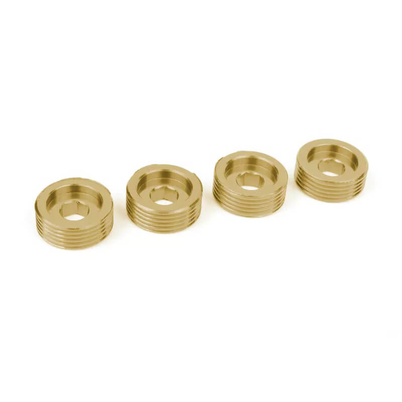 Corally Pivot Ball Adjusting Nut Aluminium - Le - 4pcs