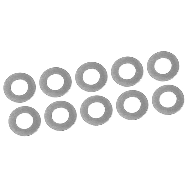 Corally Shim Rings 6x11x0.2mm Steel 10 Pcs