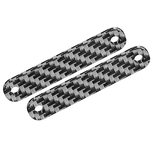 Corally Chassis Brace Stiffener Front Fits Part C00180022 Graphite 2