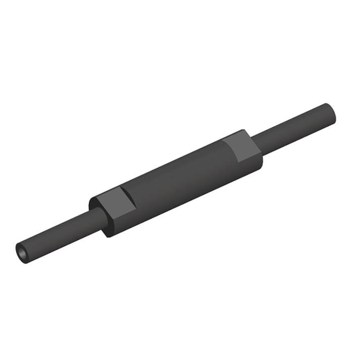 Corally Wheelie Bar Wheel Axle Steel 1 Pc