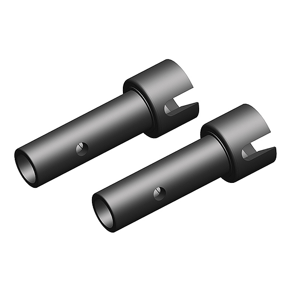 Corally Drive Axle Rear Steel 2 Pcs