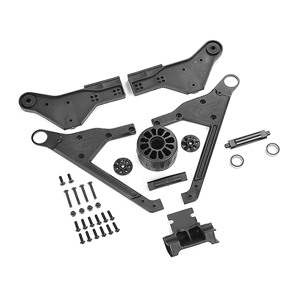 Corally Wheelie Bar '1 Wheel' 2021 Version (set)