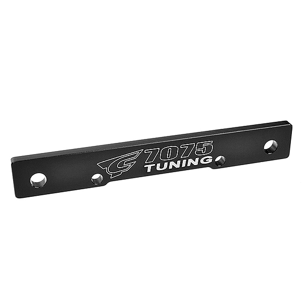 Corally Suspension Arm Mount Rr Swiss 7075 T6 3mm Hard Bl.