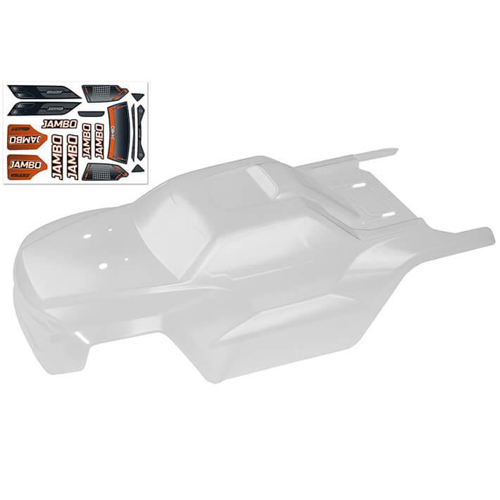 Corally Polycarbonate Body Jambo Xp 6s Clear Cut 1 Pc