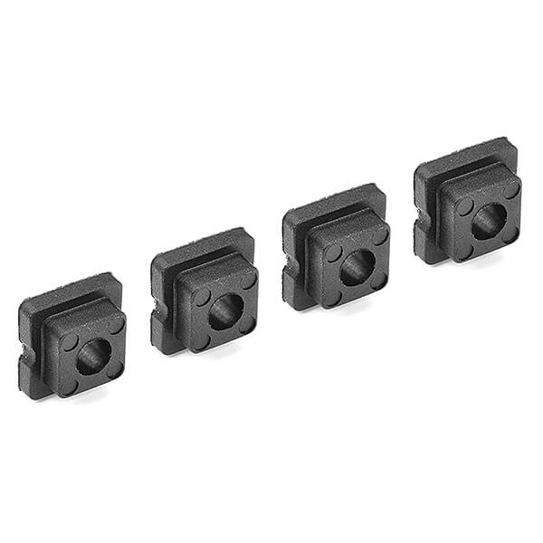 Corally Bushings For 4mm Shock Tower Through Hole 0 Deg Comp
