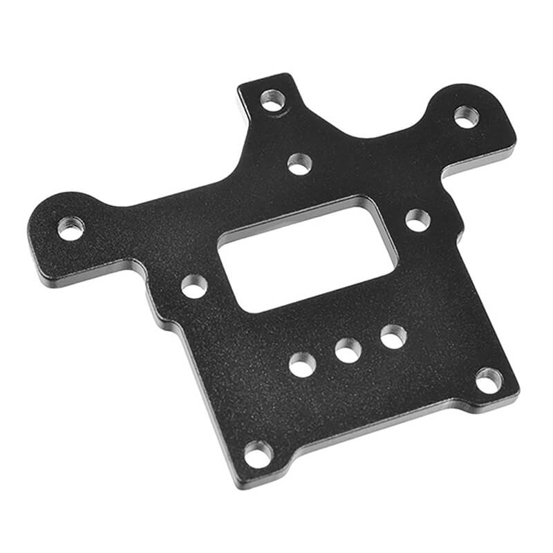 Corally Steering Deck Asuga Xlr Aluminum Black 1 Pc