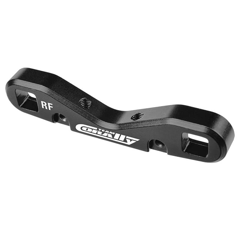 Corally Suspension Arm Mount Hd Refr 8mm Aluminum Black 1 Pc