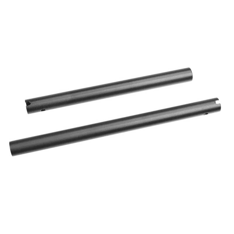 Team Corally Chassis Tube Mt-g 2 Front Rear Aluminium Black 1