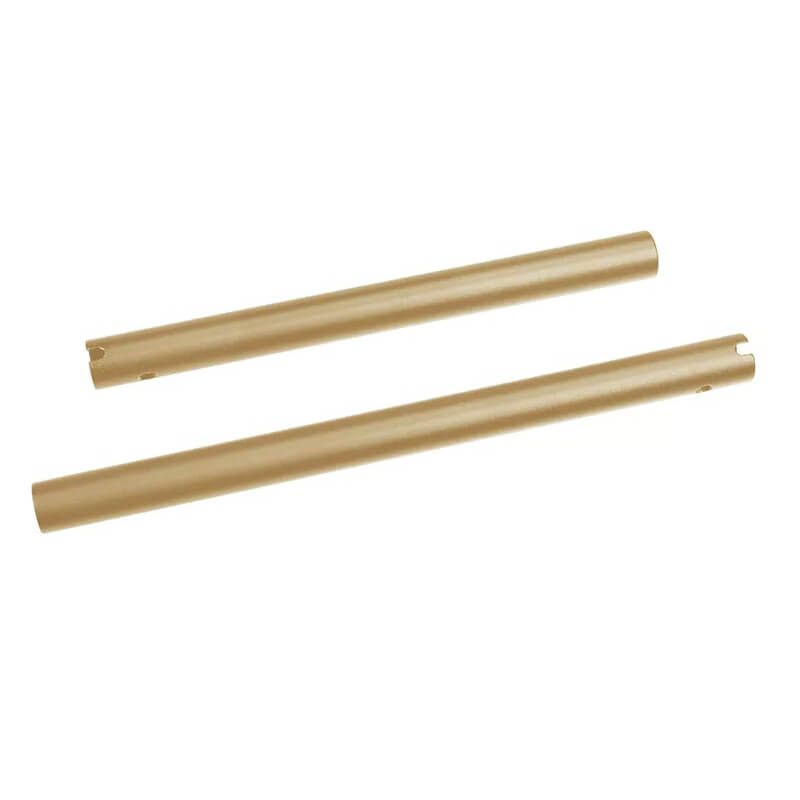 Corally Chassis Tube Mt-g2 Front Rear Aluminium - Le - 1 Set