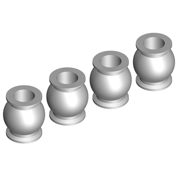 Corally Ball 5.8mm Steel 4 Pcs
