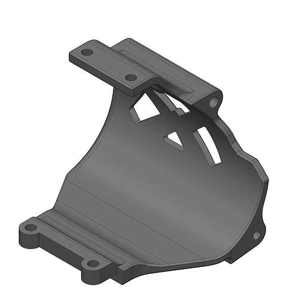 Corally Motor Guard Rear Composite