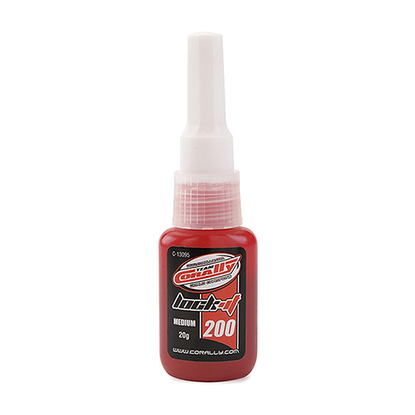 Corally Lockit 200 Screw Fix Medium Red 20gr