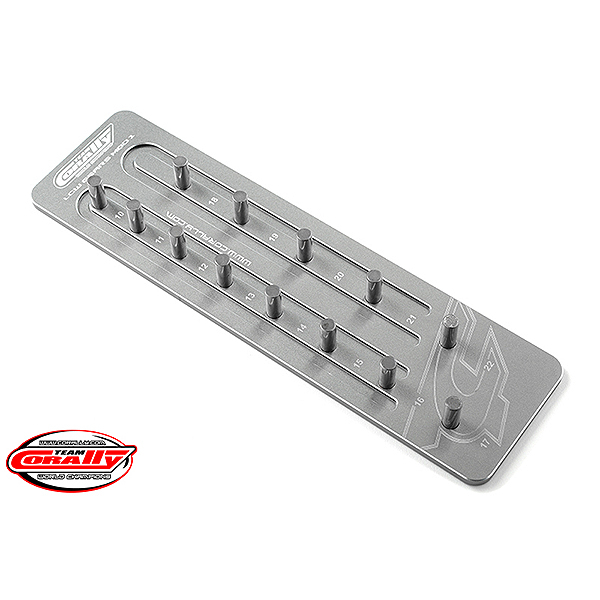Corally Pinion Caddy M1.0 13 Pinions 5mm Mod1