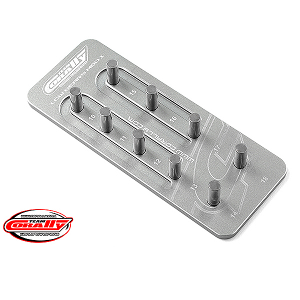 Corally Pinion Caddy M1.0 9 Pinions 5mm Mod1