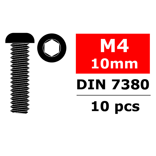 corally-steel-screws-m4-x-10mm-hex-button-head-10-pcs