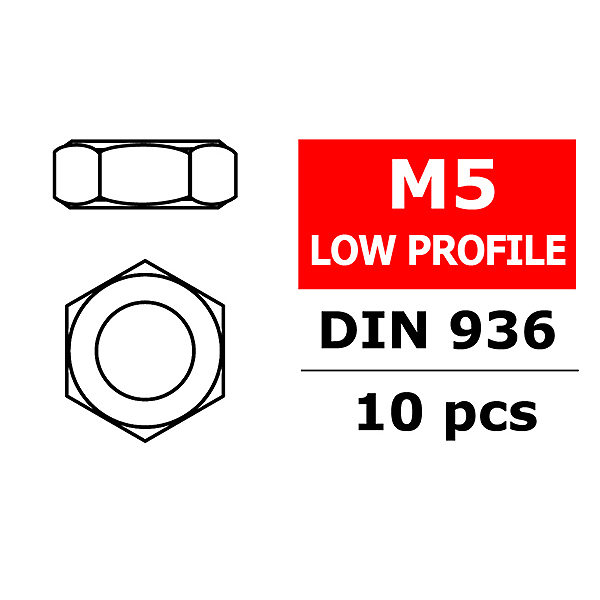 corally-low-profile-nut-m5-10-pcs