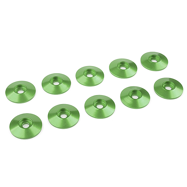 corally-aluminium-washer-for-m3-button-head-screws-od15mm-green-10pcs