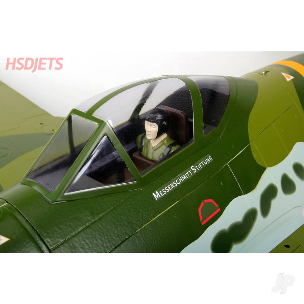 ME-262 Twin 90mm EDF Foam Jet, Green Camo (PNP 12S)-7