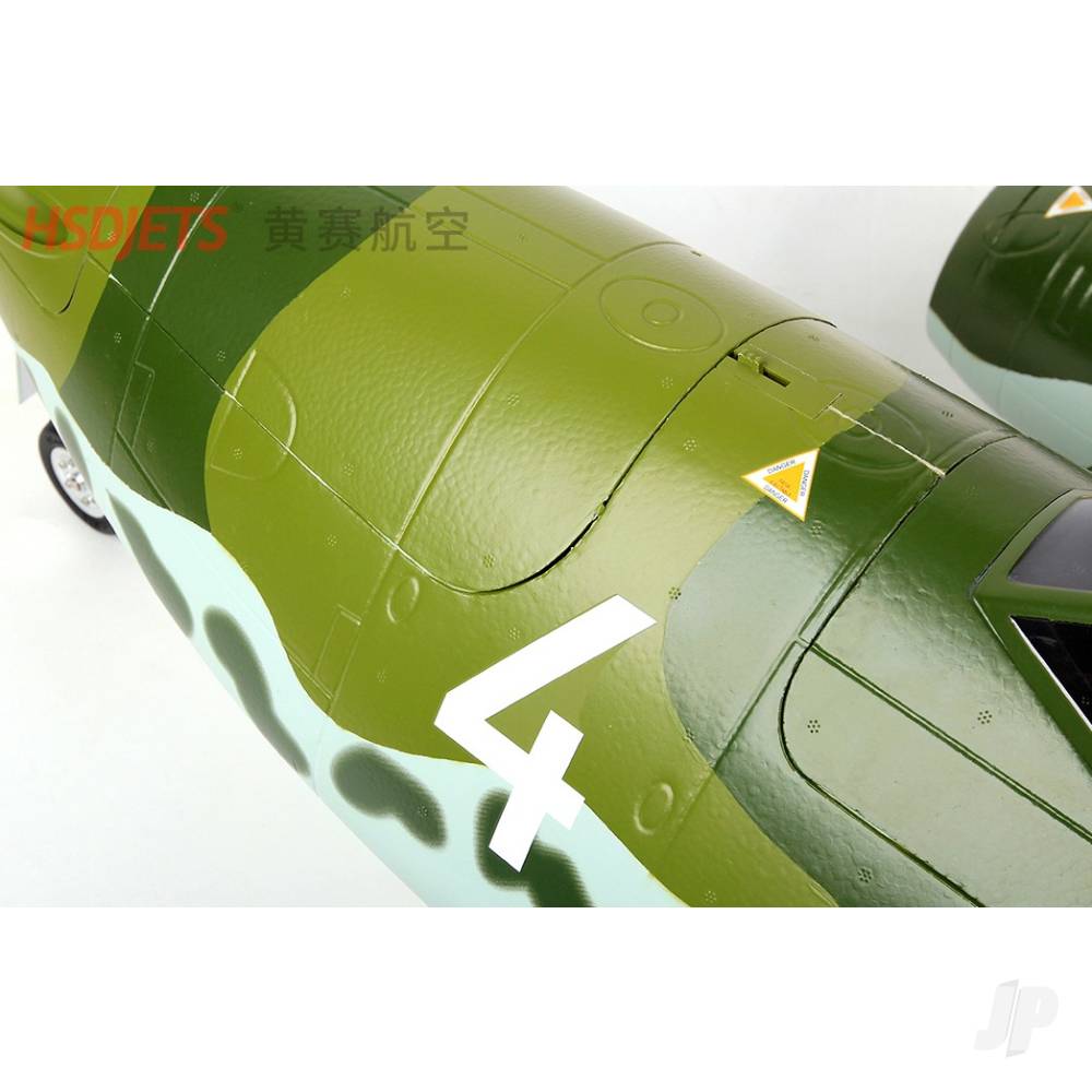 ME-262 Twin 90mm EDF Foam Jet, Green Camo (PNP 12S)-18