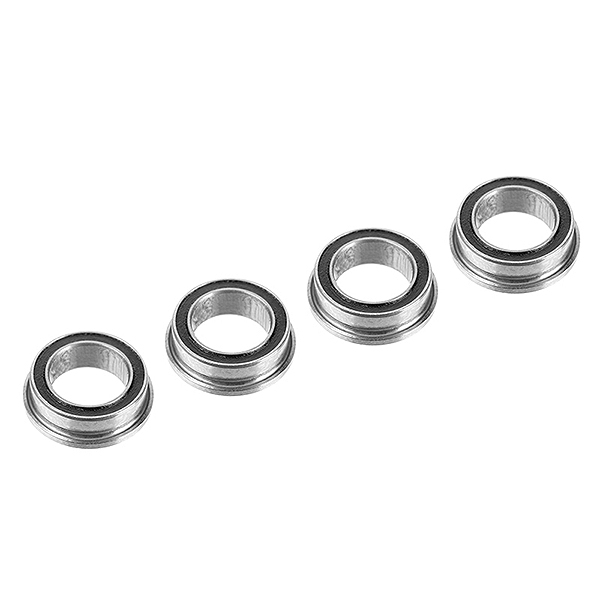 Corally Ball Bearing Abec 3 1/4 X 3/8 Flanged 4 Pcs