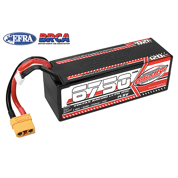 corally-voltax-120c-lipo-battery-6750mah-148v-stick-4s-hard-wire-xt90