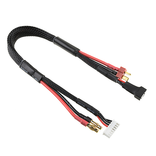 Corally Charge/balance Lead Tplug 3s Charger 6s Xh Connector - 3s Xh Connector 14awg Ultra V+ Wire