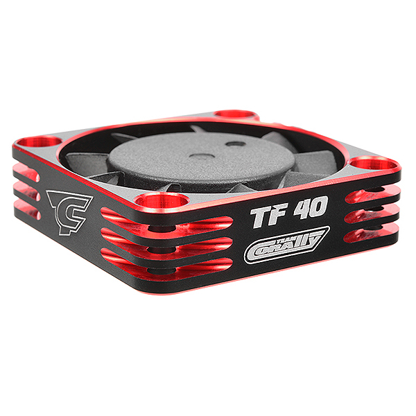 Corally Ultra High Speed Cooling Fan 40mm 6v8,4v Black/red