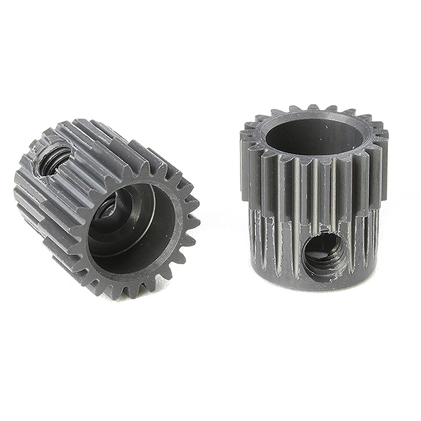 Corally 64 Dp Pinion Short Hard Anodised Al7075 21 Teeth Shaft Dia. 3.17mm