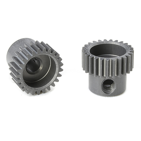Corally 64 Dp Pinion Short Hard Anodised Al7075 25 Teeth Shaft Dia. 3.17mm