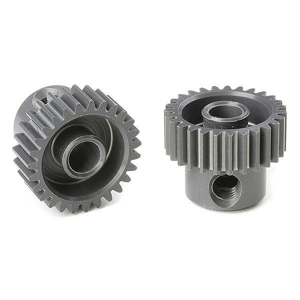 Corally 64 Dp Pinion Short Hard Anodised Al7075 27 Teeth Shaft Dia. 3.17mm