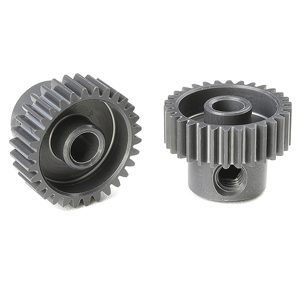 Corally 64 Dp Pinion Short Hard Anodised Al7075 30 Teeth Shaft Dia. 3.17mm