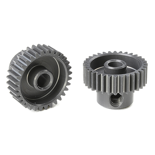 Corally 64 Dp Pinion Short Hard Anodised Al7075 32 Teeth Shaft Dia. 3.17mm