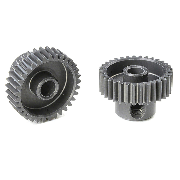 Corally 64 Dp Pinion Short Hard Anodised Al7075 33 Teeth Shaft Dia. 3.17mm