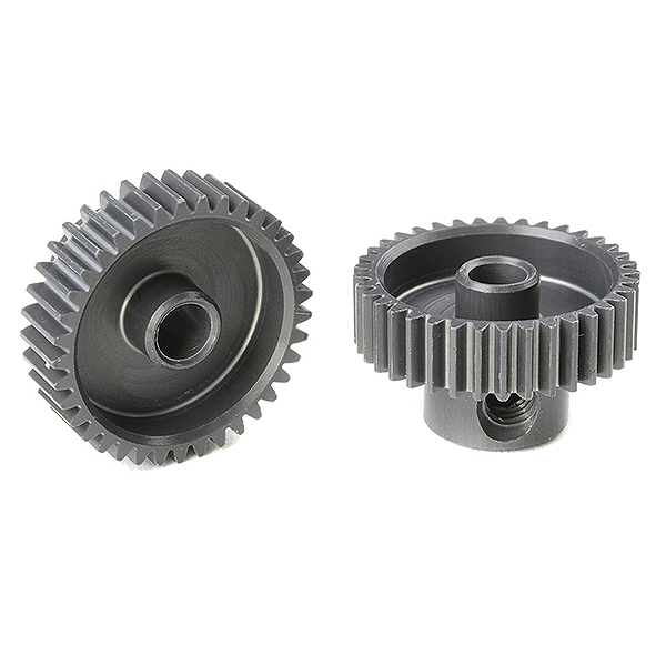 Corally 64 Dp Pinion Short Hard Anodised Al7075 37 Teeth Shaft Dia. 3.17mm