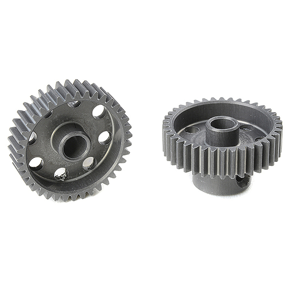 Corally 64 Dp Pinion Short Hard Anodised Al7075 38 Teeth Shaft Dia. 3.17mm
