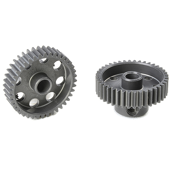 Corally 64 Dp Pinion Short Hard Anodised Al7075 40 Teeth Shaft Dia. 3.17mm