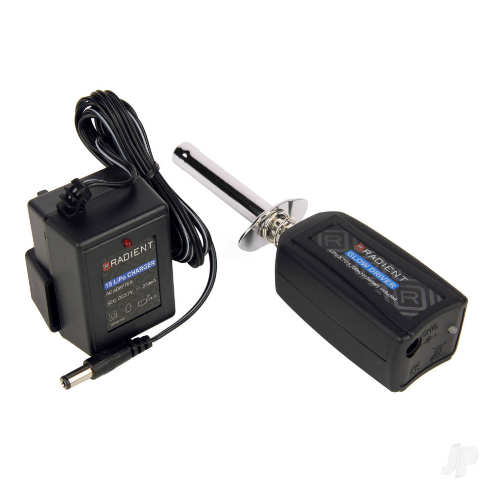 Radient Glo-Start Pocket w LiPo-Charger (Clamping) (UK)