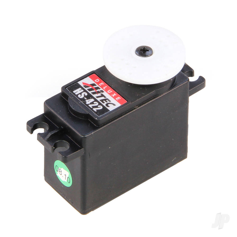 HS-422 Standard Analogue Cored Servo 45.5g 4.1kg/0.16s 4.8V - 6.0V (Bulk 10 pcs)-2