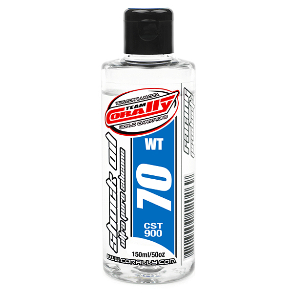 Corally Shock Oil Ultra Pure Silicone 70 Wt 150ml