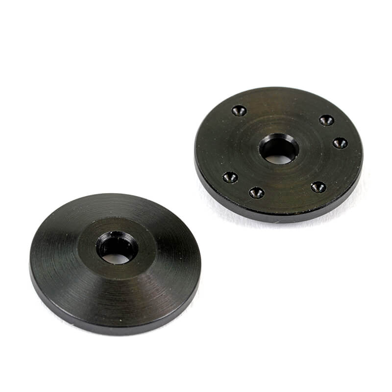 Centro Tapered Shock Pistons Undrilled (pr) For Ae 13mm