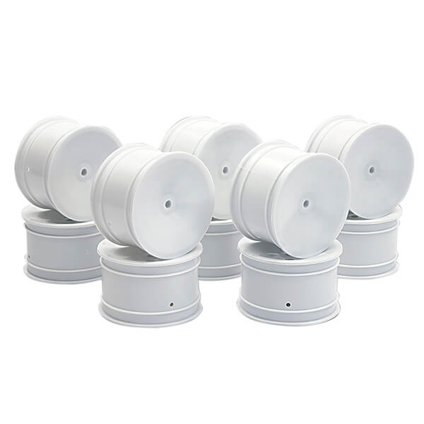 Centro 1/10 Dished Buggy Rear Wheel White - 5 Pairs